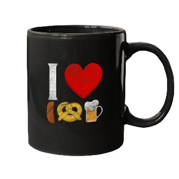Discover Beer Fun German Pride I Love Beer Deutschland Women s Oktoberfest 1 Mugs