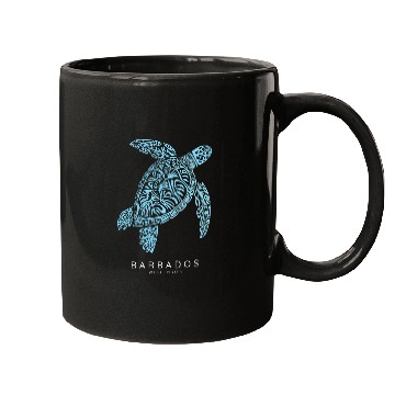 Discover Turtle Pet Barbados Snorkeling West Indies Surfing Sea Turtle Mugs