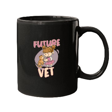 Discover Pets Veterinarian Animals 2 Mugs