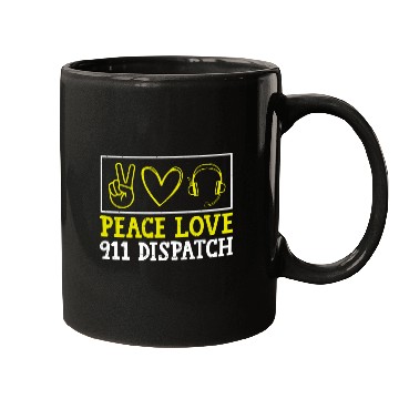 Discover First police responders and dispatcher 8 Mugs