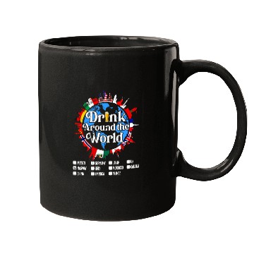 Discover Beer Fun Vacation Drinking Countries International National Beer Day Mugs
