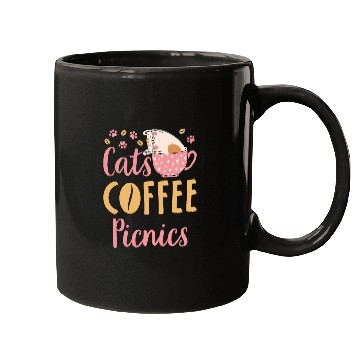 Discover Coffee Fun Picnics Cat Picnic Lover Mugs