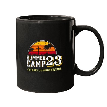 Discover cool camping design Summer Camp trip Chaos Coordinator Mugs