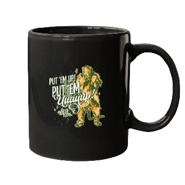 Discover Lion Pet The Wizard Of Oz The Cowardly Lion Put Em Up Mugs