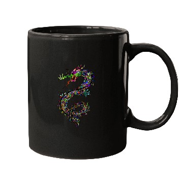 Discover Dragon Pet Chinese New Years Folklore Art Mugs
