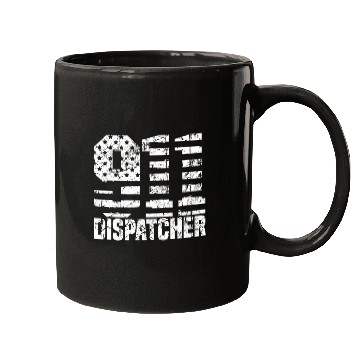 Discover Dispatcher Us Flag Thin Gold Line Police 911 Dispatcher Mugs