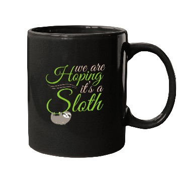 Discover Sloth Pet Maternity Pregnancy 2 Mugs