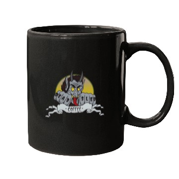 Discover Coffee Fun Deads Sled Coffee Krampus Mugs