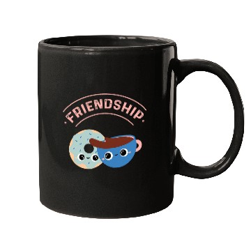 Discover Coffee Fun Galentines Day Coffee Donuts Friendship Mugs