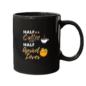 Discover Coffee Fun Half Coffee Half Apricot Lover Mugs