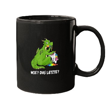 Discover Dragon Pet the last dragon eats unicorn Mugs