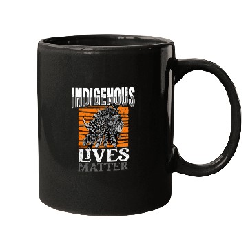 Discover Indigenous Lives Matter Christopher Columbus Day Indeginous Mugs