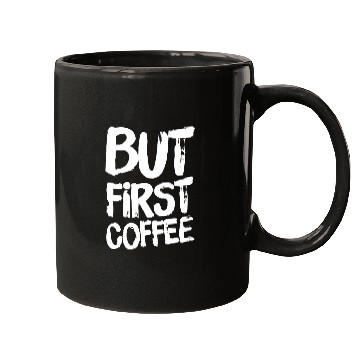 Discover Coffee Fun But First Coffee 2 Mugs