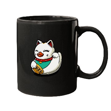 Discover Duck Pet Manekineko Lucky Cat Duck Mugs