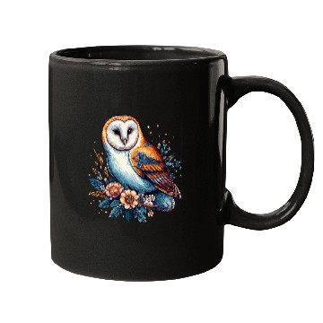 Discover Owl Pet Barn Owl 3 Mugs