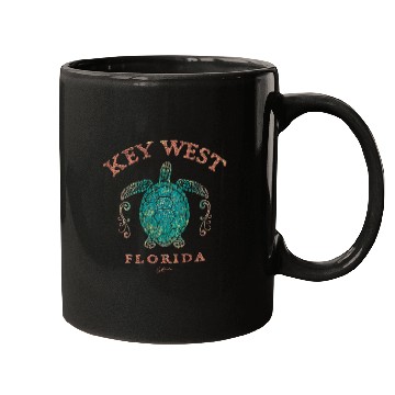 Discover Turtle Pet Key West Florida Sea Turtle 7 Mugs