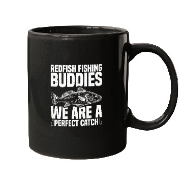 Discover Redfish Fishing Essentials Accessories Redfish Fisherman Mugs