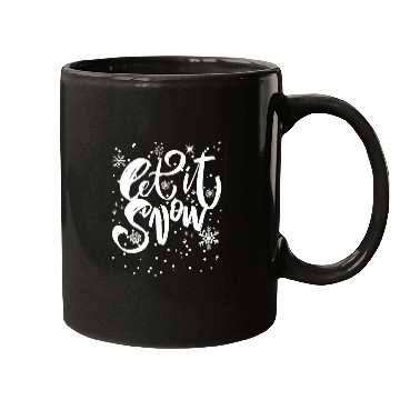 Discover Let it Snow Christmas Funny Winter Mugs