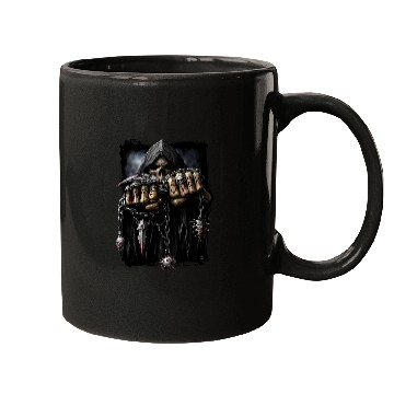 Discover Spiral Original Game Over Gothic Reaper Mugs