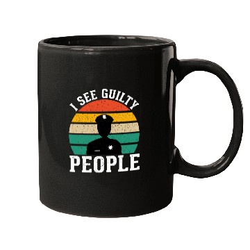 Discover See Guilty People Correctional Officer Mugs