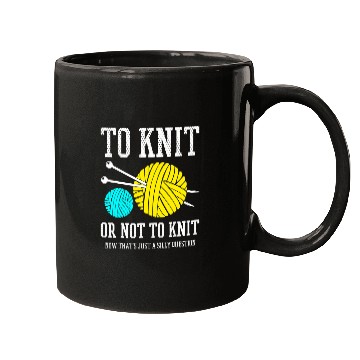 Discover Knitting Yarn hilarious Mugs