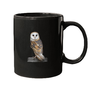 Discover Owl Pet Barn Owl Portrait Mugs