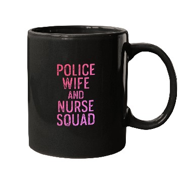 Discover Police Wife nurses Life RN Mom Mugs