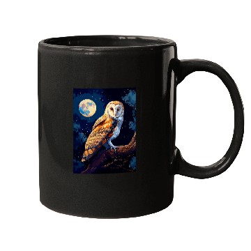 Discover Owl Pet barn owl vintage Mugs