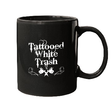 Discover Tattooed White Trash Funny Tattooist Tats Tattoo Design Mugs