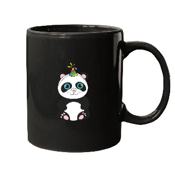 Discover Panda Pet Birthday Party Animal Cartoon Mugs