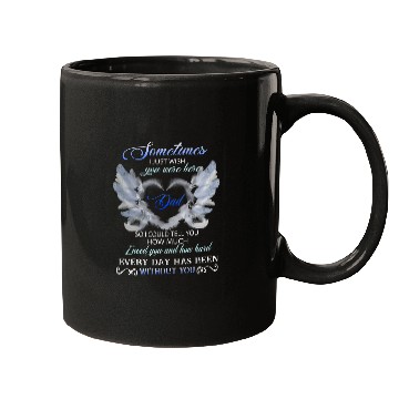 Discover Sometimes I Just Wish You Were Here Mugs