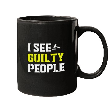 Discover See Guilty People Correctional Officer 1 Mugs