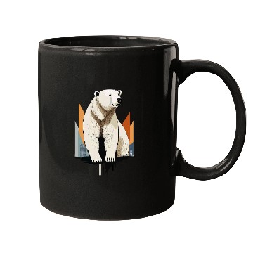 Discover Bear Pet Polar Bear North Pole Iceberg Winter Mugs