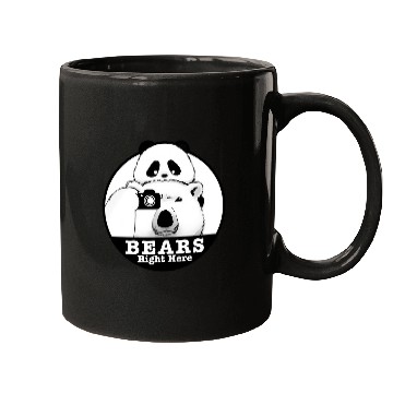 Discover Bear Pet Right Here Classic Mugs