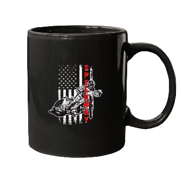 Discover Speedway Bike s vintages American Flag Mugs