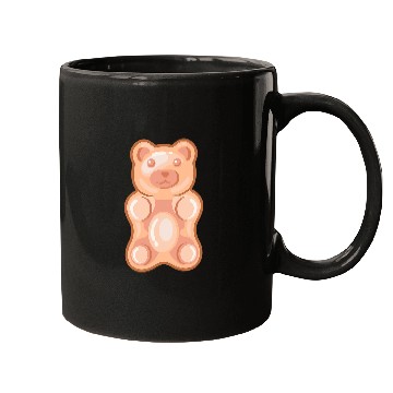 Discover Bear Pet Clear Gummy Bear Mugs