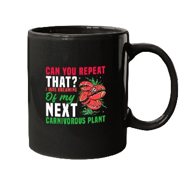 Discover Venus Fly Trap Botanical Gardening Exotic Carnivorous 2 Mugs