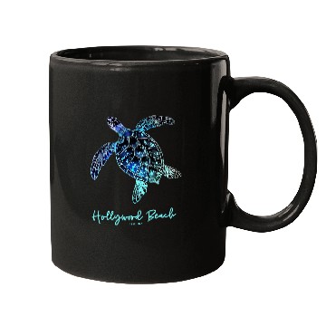 Discover Turtle Pet Hollywood Beach FL Florida Vacation Sea Turtle Souvenir 10 Mugs