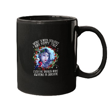 Discover Merry Winter Solstice And Happy Yule Mugs