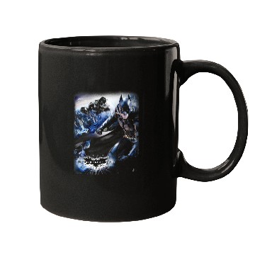 Discover The Dark Knight Rises Batman The Bat Flying Over Gotham Mugs