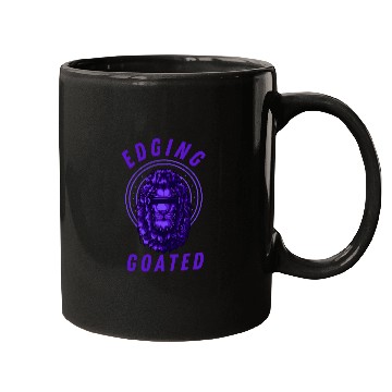 Discover Lion Pet Edging Goated Sigma Lion Ironic Brainrot Meme 3 Mugs