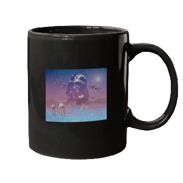 Discover Star Wars Classic Darth Vader Silhouette In The Sky Mugs