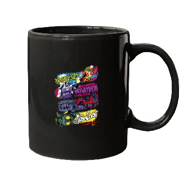 Discover Transformers Classic Characters Graffiti Panels Mashup Mugs