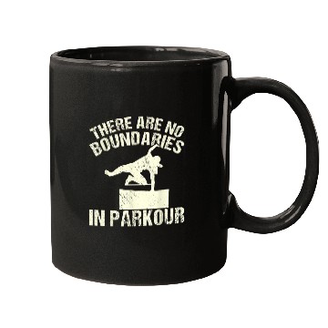 Discover There Are No Boundaries In Parkour Mugs