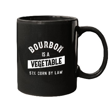 Discover Lacrosse Gift Funny Bourbon Is A Vegetable Corn By Law Bourbon Mugs