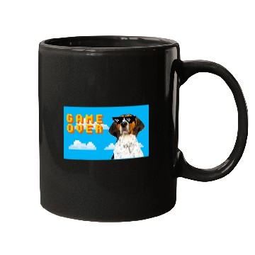 Discover 8Bit Game Over Treeing Walker Coonhound Mugs