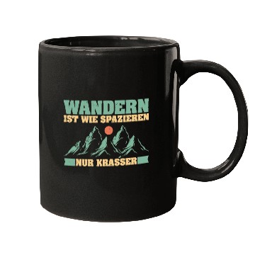 Discover Hiking Hiker scouting mountaineering Austria Mountaineer 4 Hike Mugs