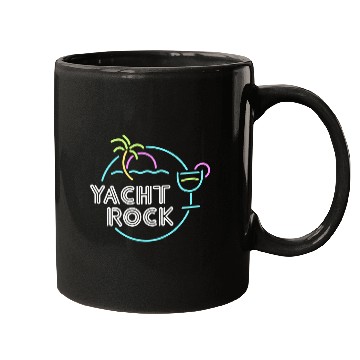 Discover Wines Fun Cocktail Hour Yacht Rock Mugs