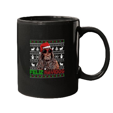 Discover Boykin Spaniel Dog Feliz Navidog Funny Christmas Mugs