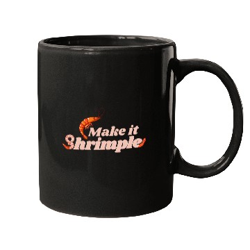 Discover Funny Shrimp Eating Seafood Shellfish design Gift Mugs